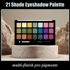 Profusion Cosmetics palette in a travel bag for on-the-go convenience