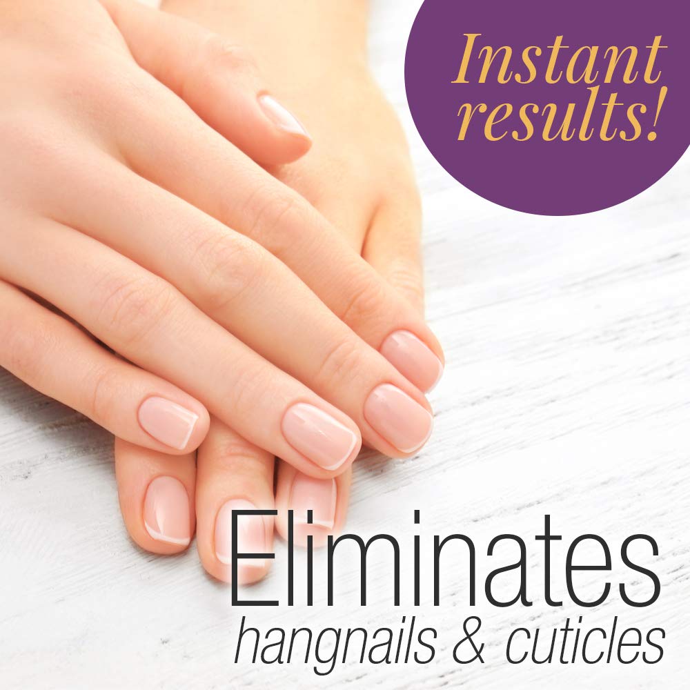 Nail technician using ProLinc in a salon to speed up manicure services