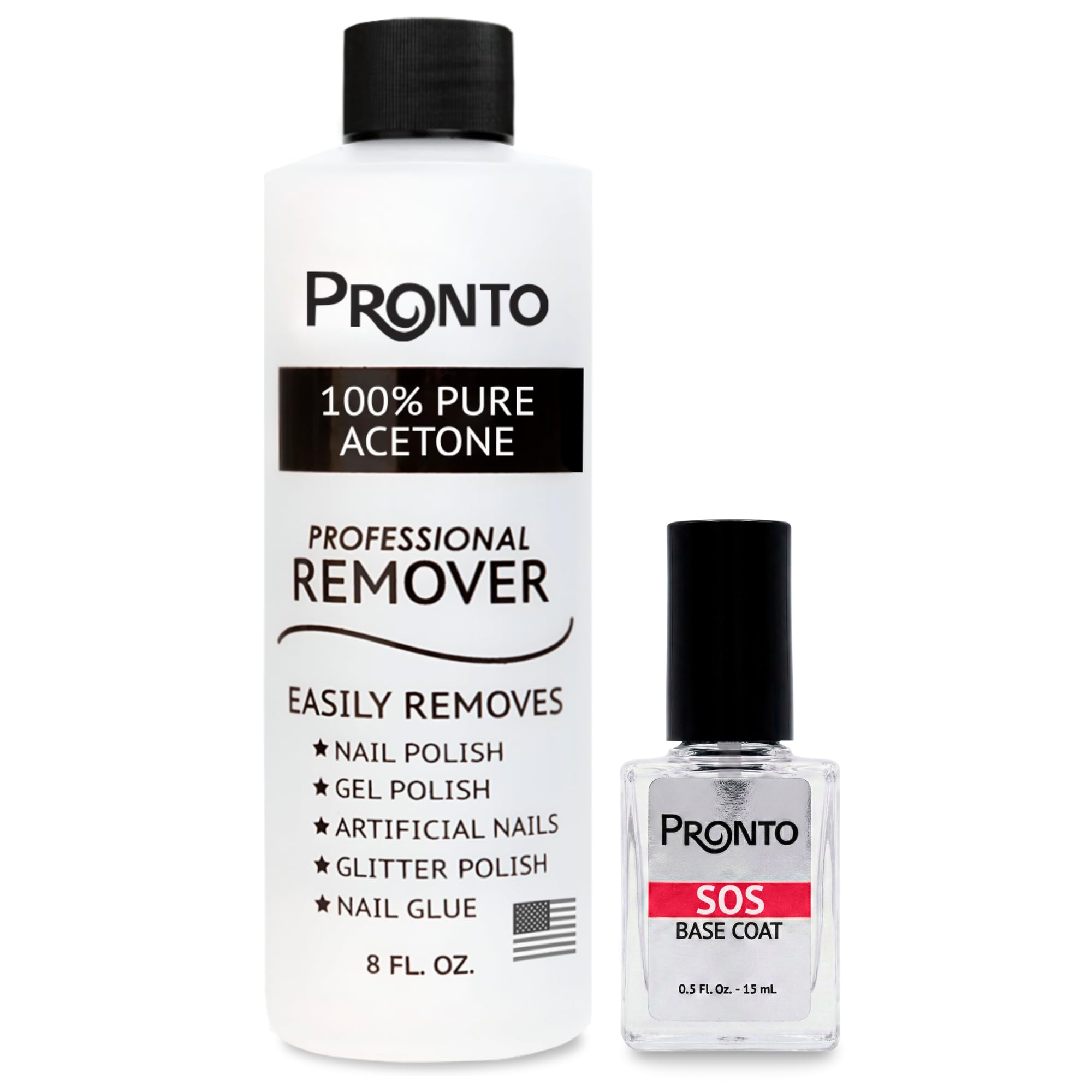 Pronto front packaging showing full SOS Nail Rehab Kit benefits