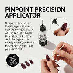 Pronto remover texture pouring from nozzle to display gentle formula and easy control