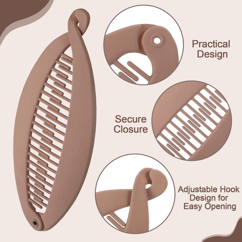 ProSuites clip worn in hair side profile demonstrating smooth hold