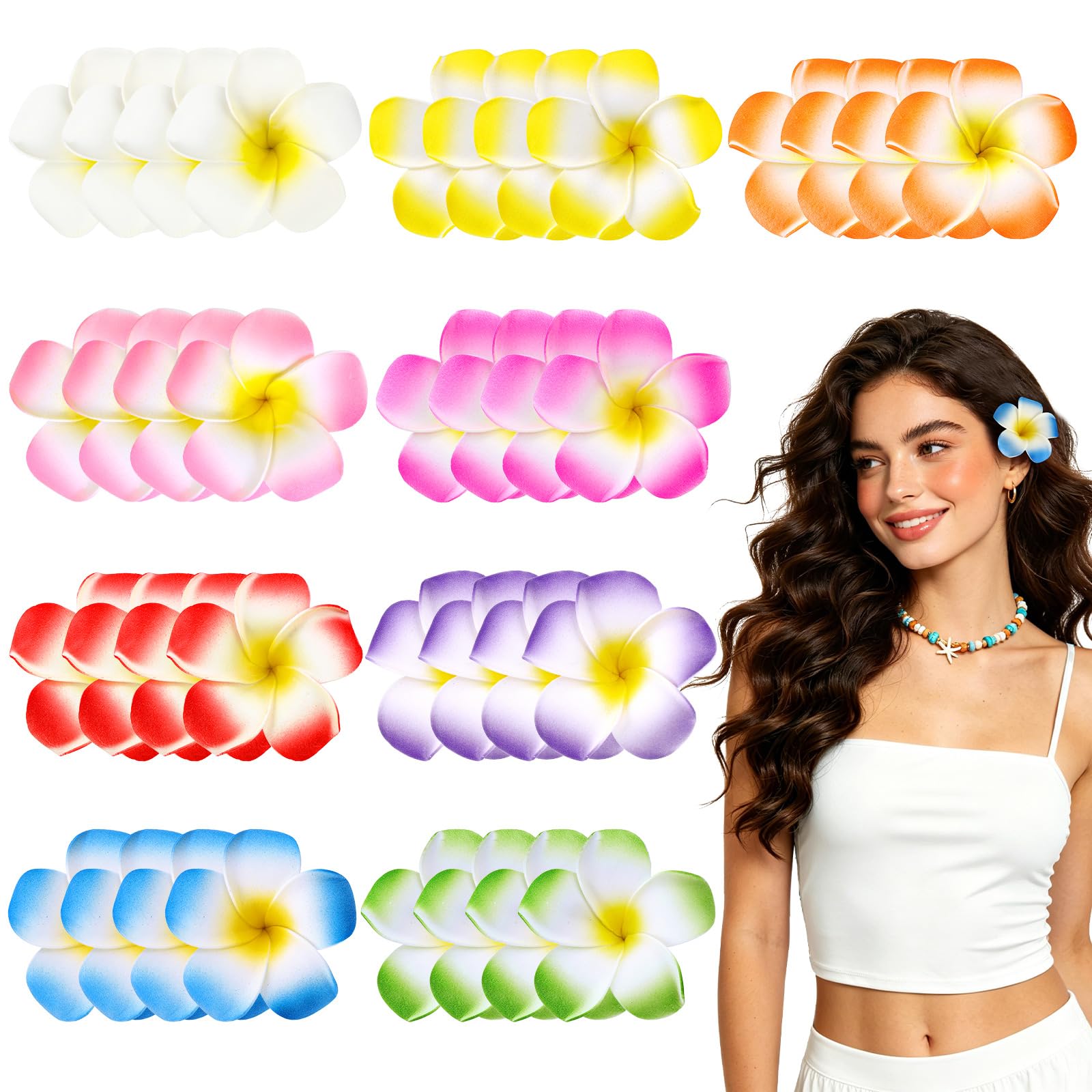 ProSuites front packaging showing 36 plumeria clips, compact gift-ready set