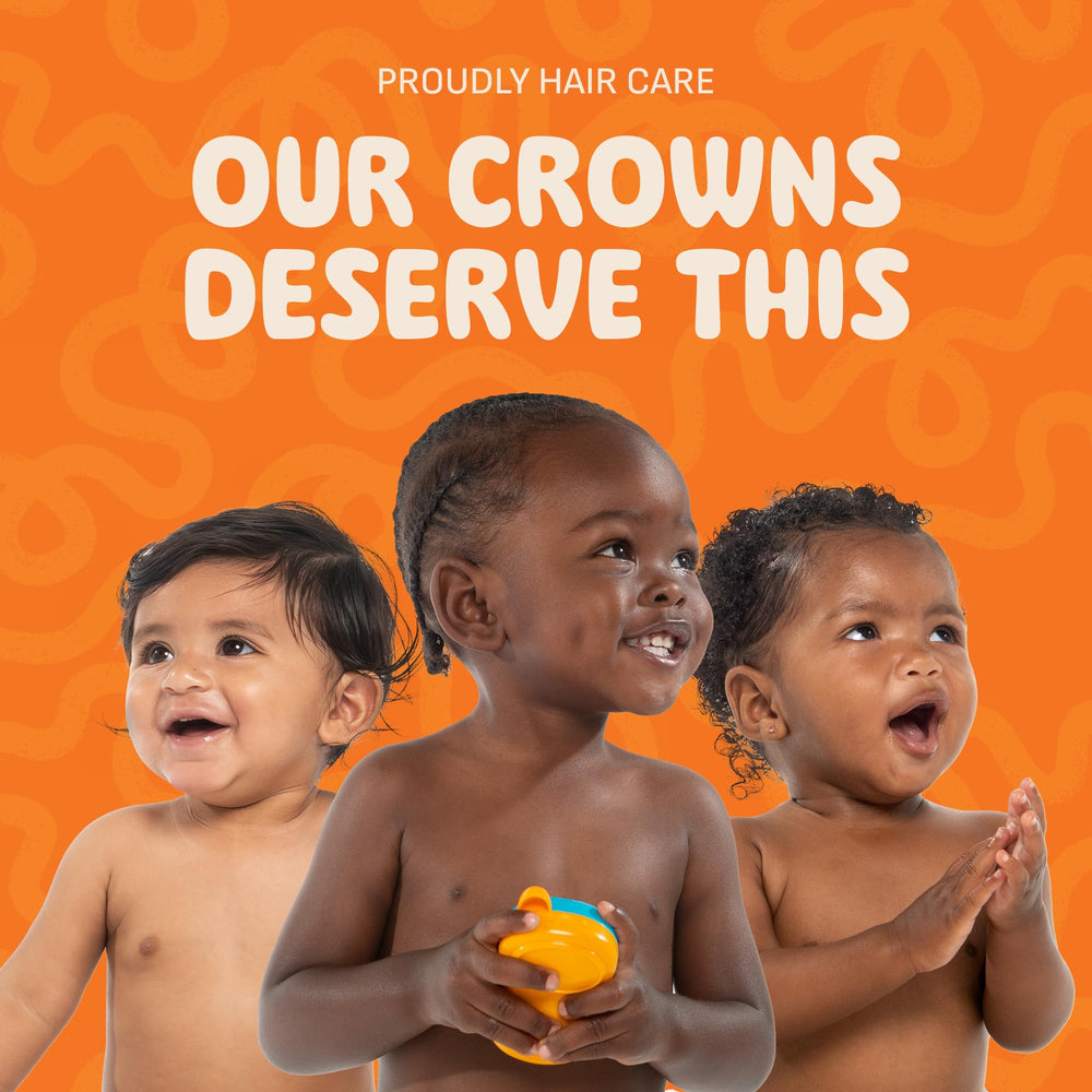 PROUDLY nursery styling scene showing soft curls and easy upkeep
