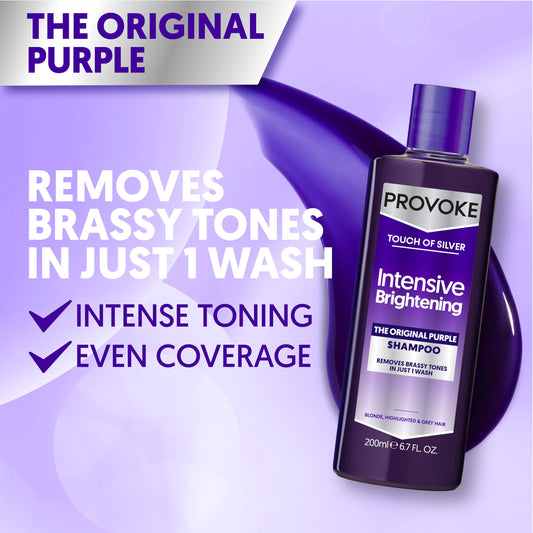 PROVOKE shampoo foam from bottle dispensing, demonstrating gentle lather