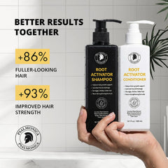 Psalmonica scalp massage in shower for improved scalp circulation benefit