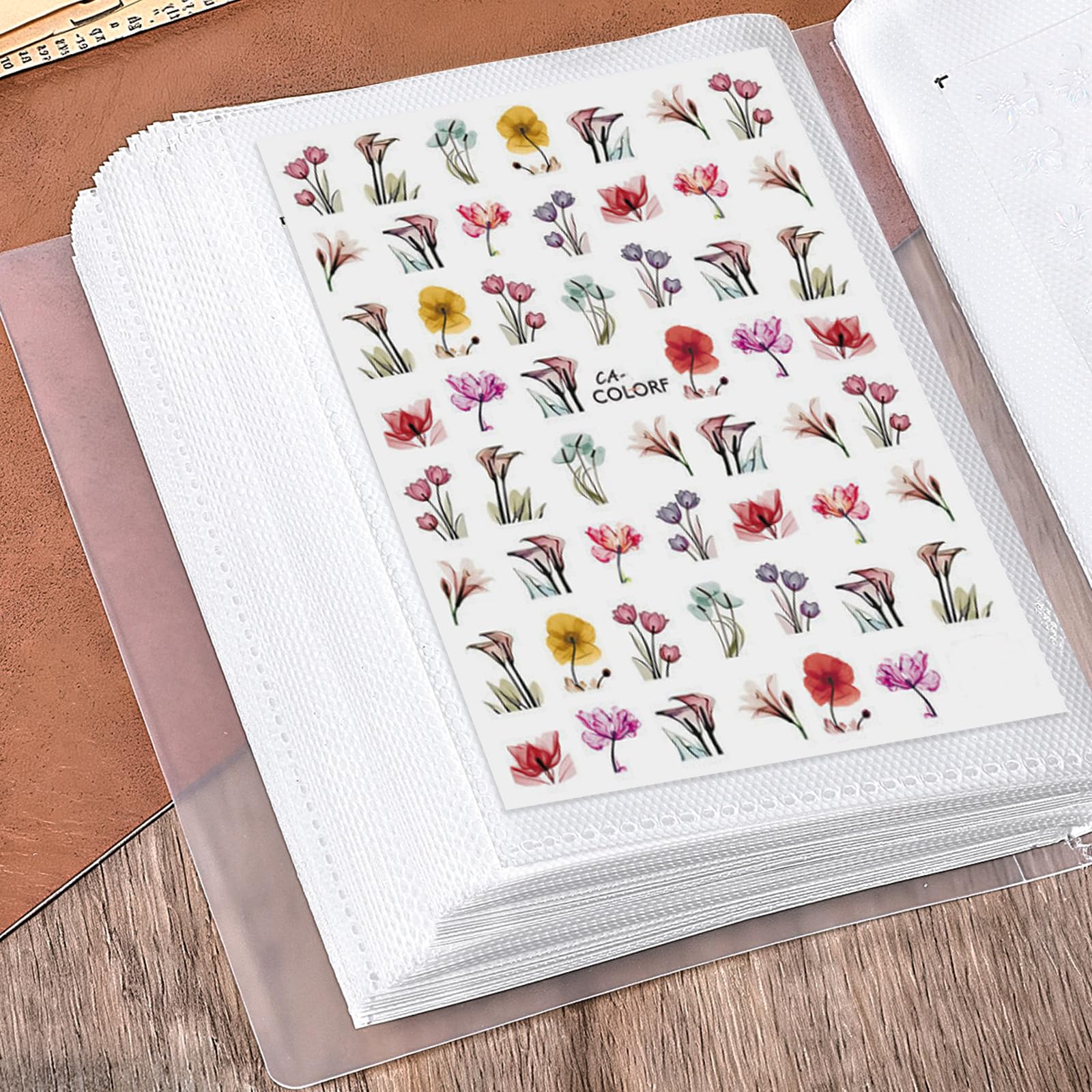 Psiriol front cover plastic binder protecting decals