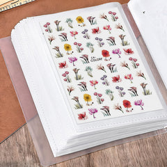 Psiriol front cover plastic binder protecting decals