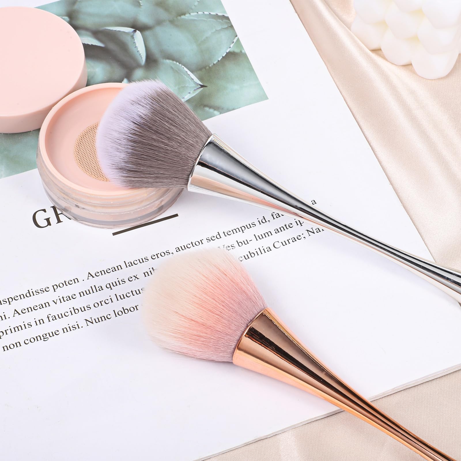 Psiriol brush sweeping acrylic dust off nail surface for cleaner manicure