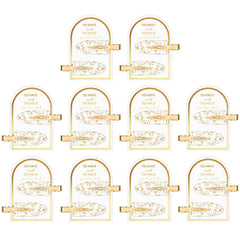 Psyqtsuary front packaging showing gold clips and gift-ready card