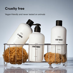 Public Goods conditioner texture close-up highlighting hydration and smoothness