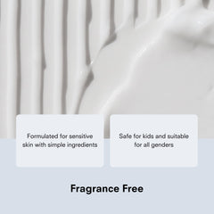 Public Goods lotion texture close-up illustrating smooth, fast-absorbing formula
