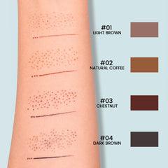Pudaier shade comparison swatches showing gradient and layering benefits