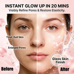 Puisa mask applied on model during overnight use illustrating secure fit