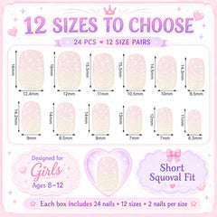 Pumkryth single nail size array illustrating multiple sizes for a precise fit