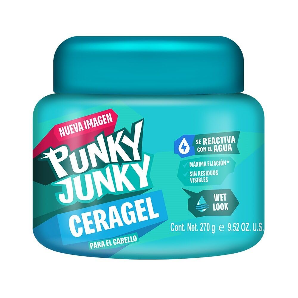 Punky Junky front jar view showing label and size for quick identification and benefit
