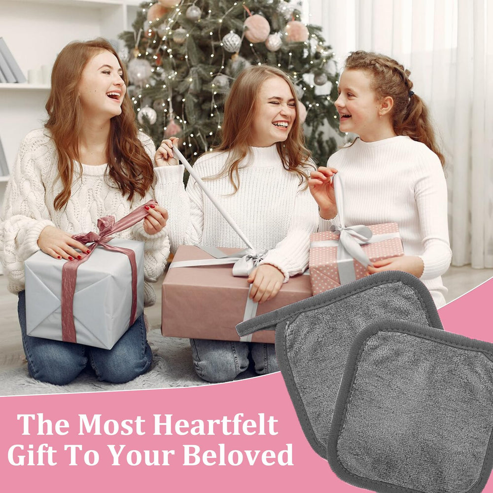 Puomue folded cloths in a travel pouch illustrating easy on-the-go use