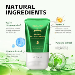 PUQIANNA cream texture swipe showing hydrating, fast-absorbing consistency