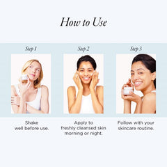 PÜR MINERALS green tea and aloe ingredient close-up for calming benefit