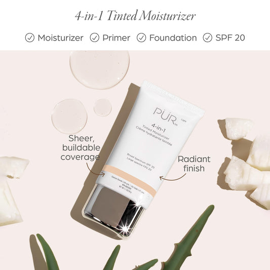 PÜR MINERALS texture close-up highlighting smooth hydrating finish