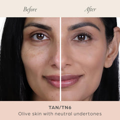PÜR MINERALS close-up powder texture showing fine milled surface for smooth finish