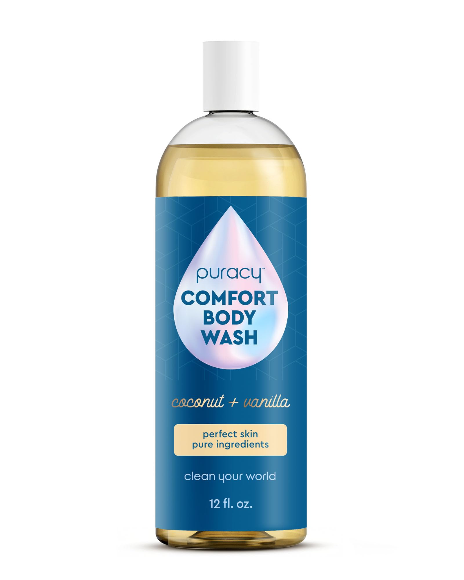 Puracy front label showing product name and scent for quick recognition