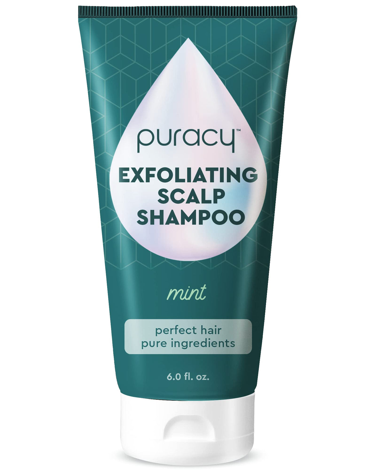 Puracy front bottle view showing clear branding and mint label, refreshing effect