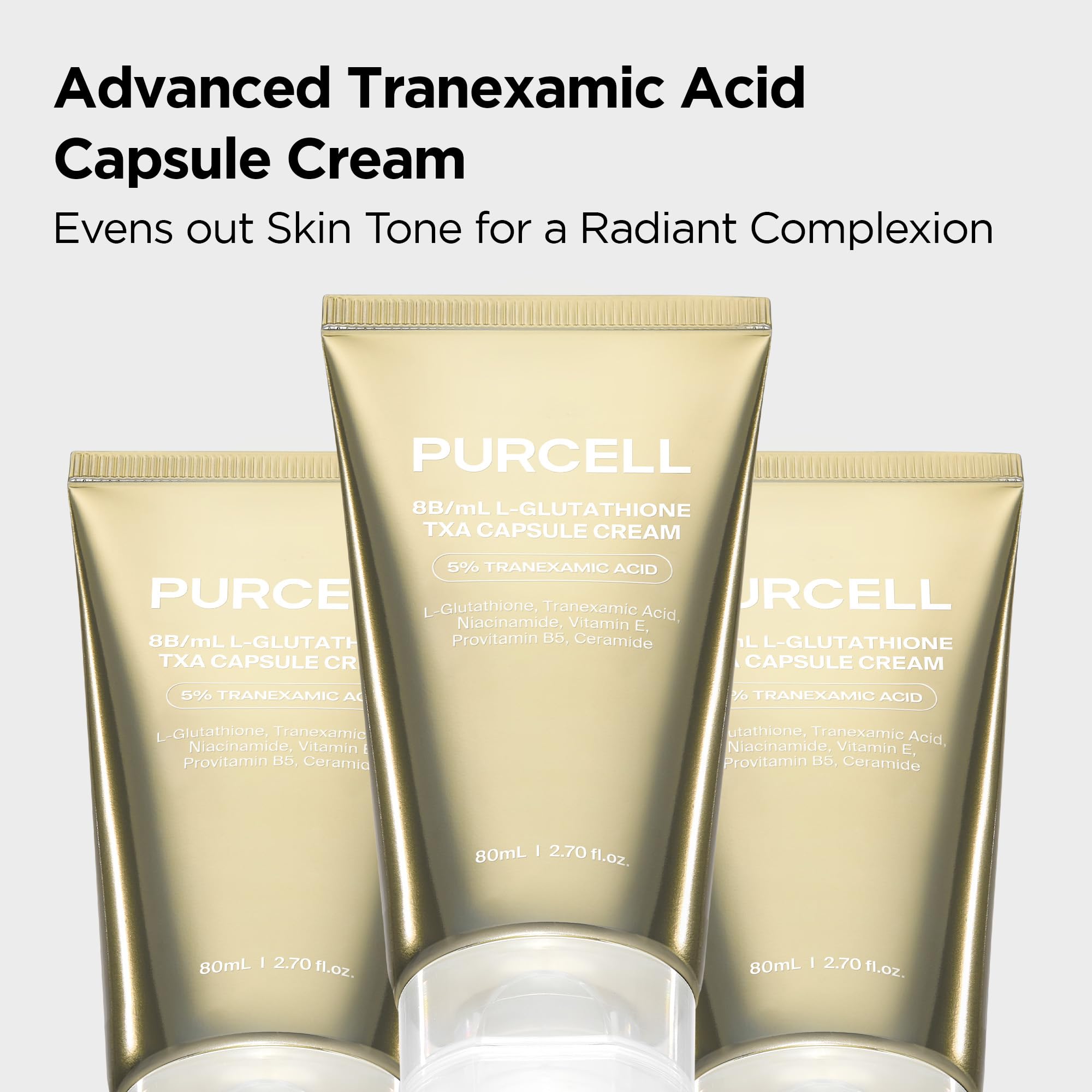 PURCELL visible capsules closeup highlighting targeted active delivery