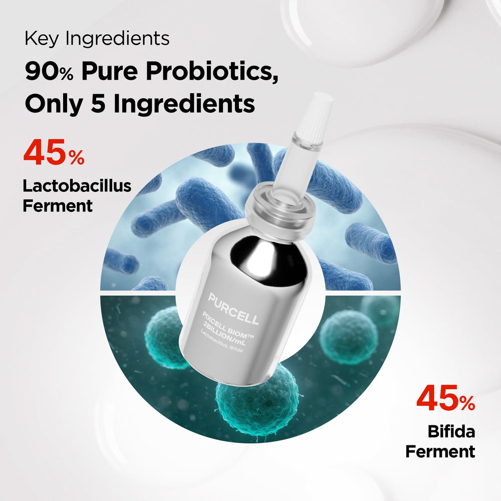 PURCELL Pixcell dispensing dropper action showcasing precise dosing and minimal waste