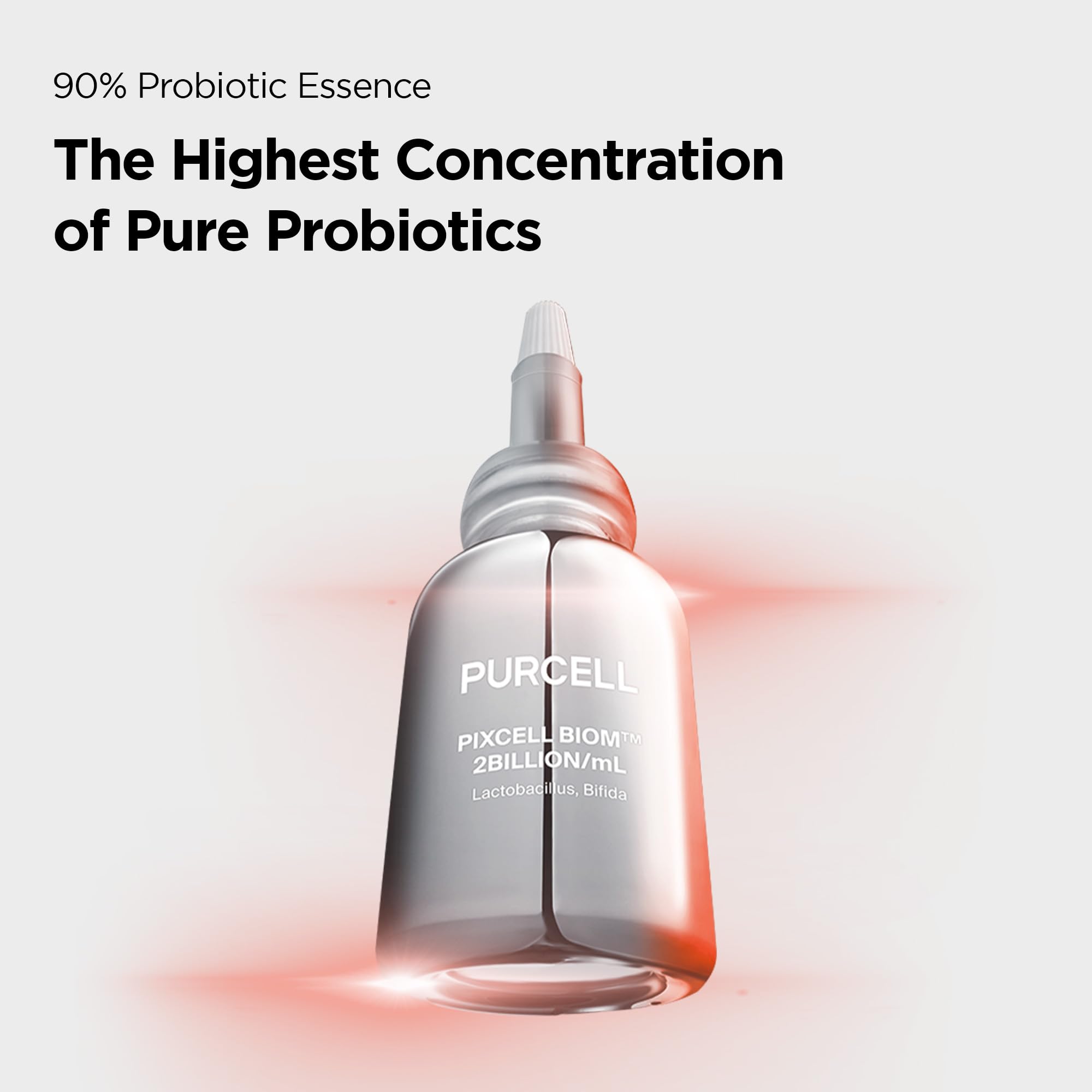 PURCELL Pixcell texture closeup droplet highlighting lightweight absorption and soothing effect