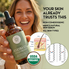 Pure Body Naturals amber glass closeup highlighting packaging and freshness