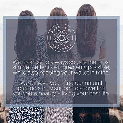 Pure Body Naturals bottle on bathroom shelf for everyday skincare routine inspiration