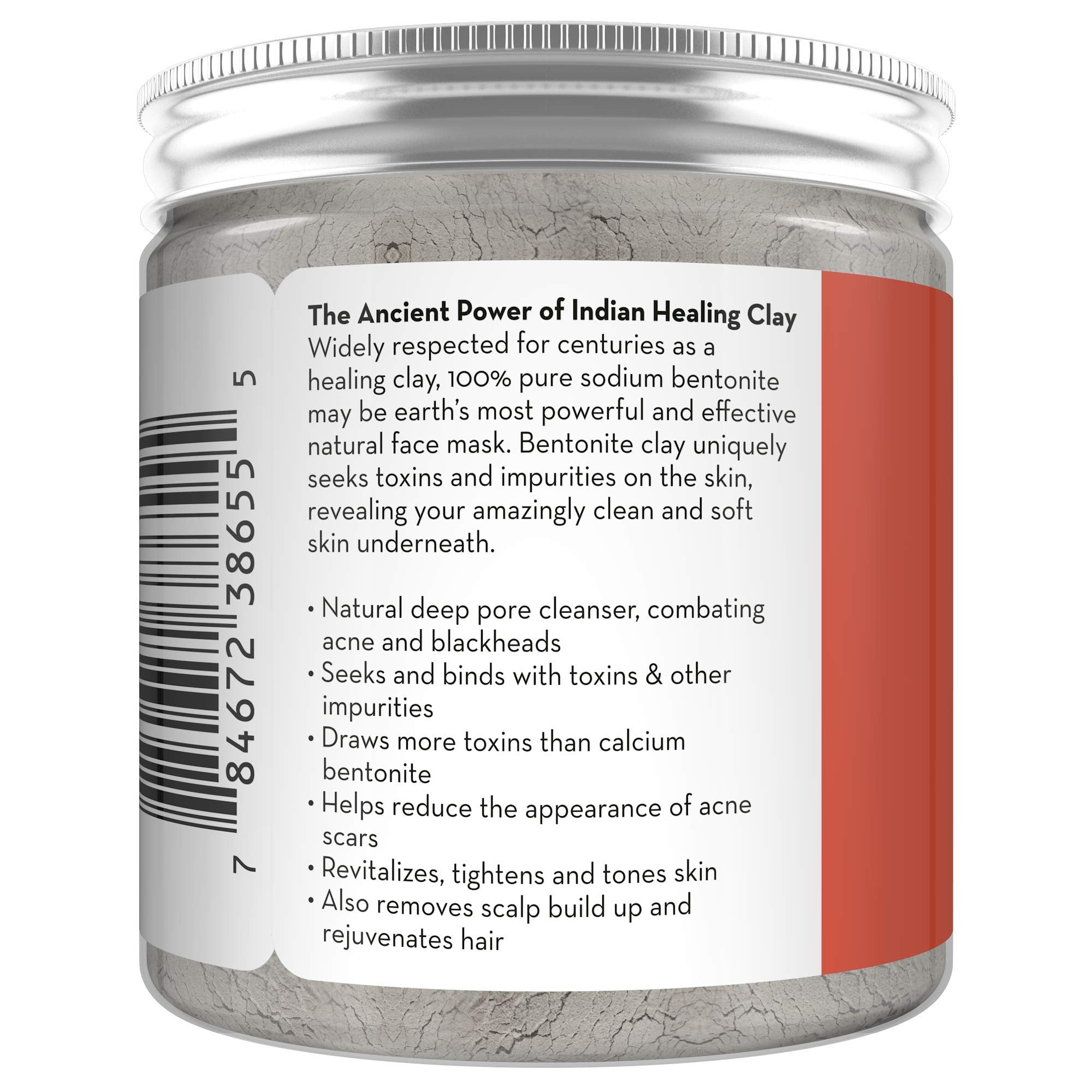 Pure Body Naturals underarm paste application showing targeted detox use