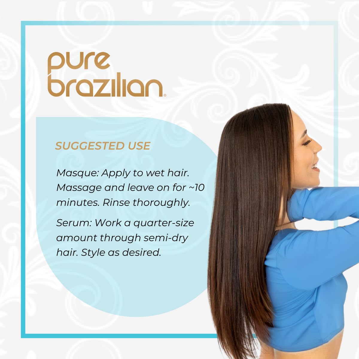 Pure Brazilian masque open jar rich cream showing deep moisturizing repair benefit