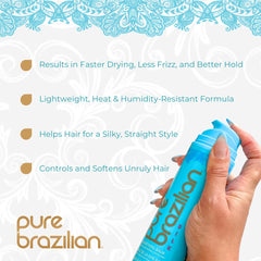 Pure Brazilian close-up of balm texture displaying creamy, lightweight finish