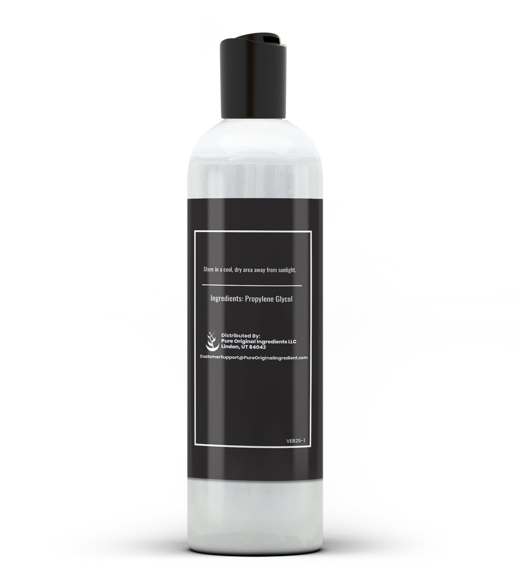 PURE ORIGINAL INGREDIENTS close-up drop demonstrating smooth viscosity and easy blending