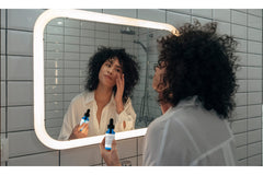 PURE ORIGINAL INGREDIENTS hand applying serum showing targeted spot treatment benefit