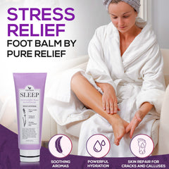 Pure Relief creamy lotion texture close-up highlighting smooth moisturizing benefit