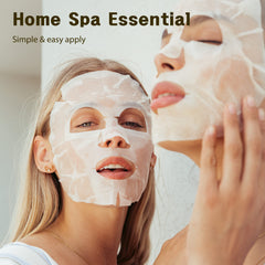 Purederm lifestyle at-home spa scene promoting quick radiant skin pick-me-up