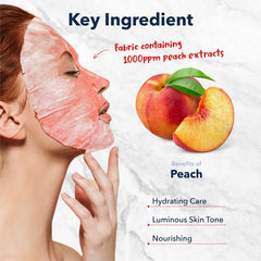 Purederm close-up sheet texture highlighting gentle material