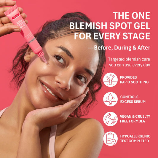 Purederm precision applicator close-up for accurate, hygienic blemish targeting