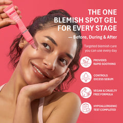 Purederm precision applicator close-up for accurate, hygienic blemish targeting