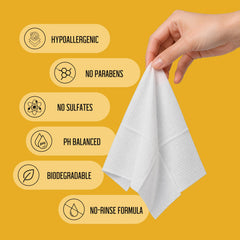 PURELID open pack revealing 100 wipes for long-lasting daily use