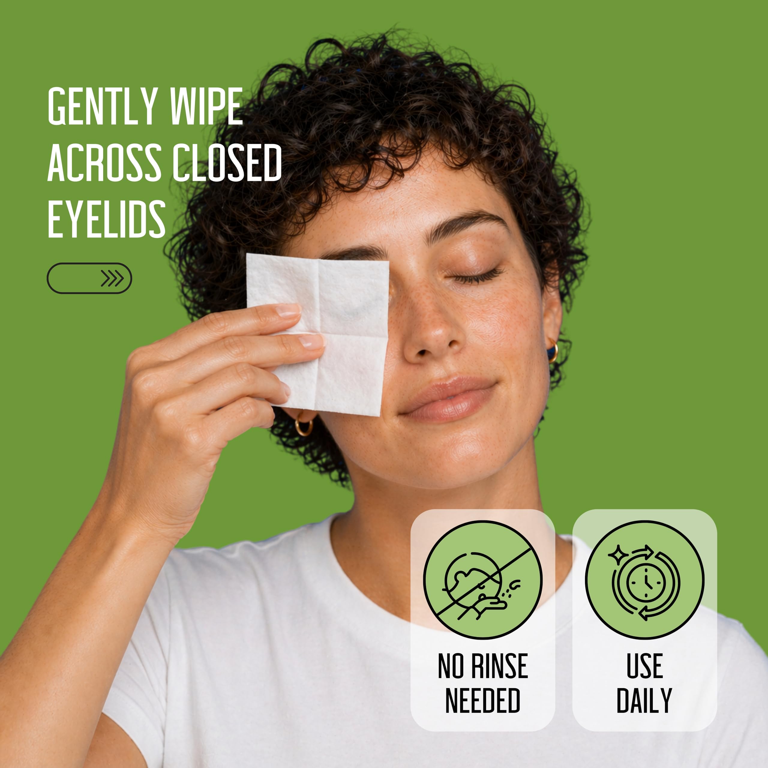 PURELID individually folded wipe illustrating hygienic single-use protection