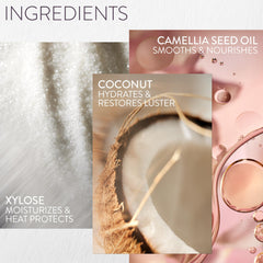Pureology Color Fanatic bottle label detail highlighting vegan, color-safe benefits