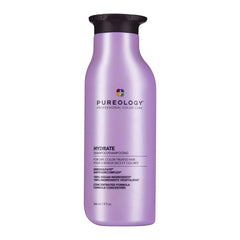Pureology front bottle view showing brand and moisturizing benefit