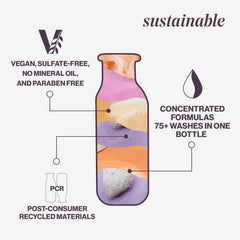 Pureology before and after fine hair showing added softness and body