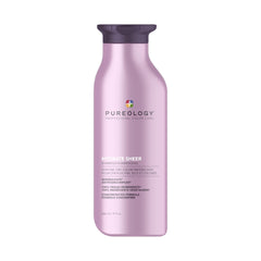 Pureology bottle front view showing branding and lightweight hydration benefits