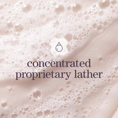 Pureology Hydrate Sheer shampoo in shower demonstrating gentle cleansing in use