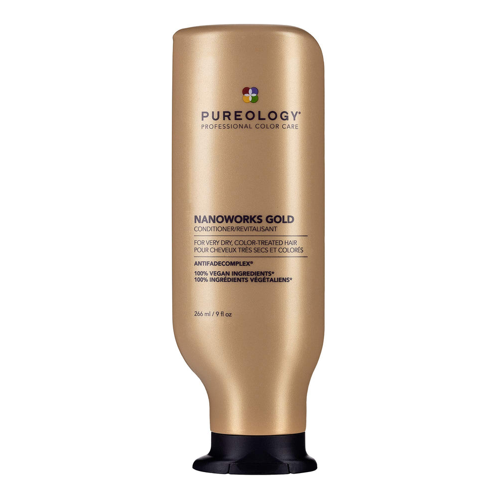 Pureology bottle front view showing label and volume for color care