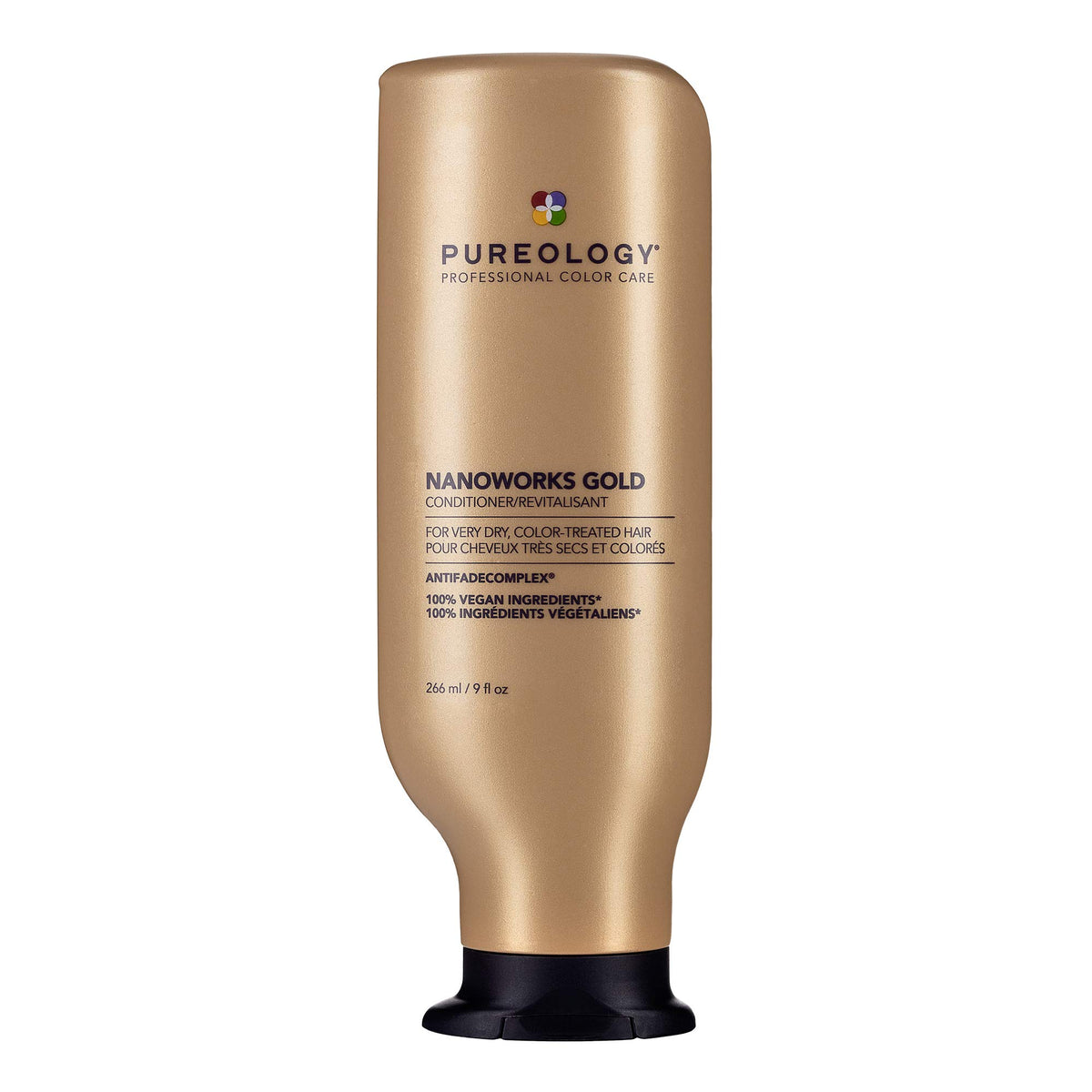 Pureology bottle front view showing label and volume for color care